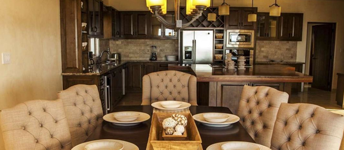 Open floor design home